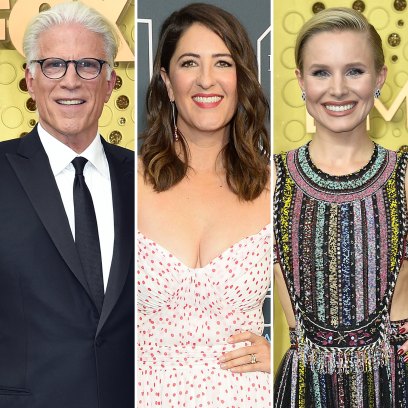 D'Arcy Carden and 'The Good Place' Costars Ted Danson and Kristen Bell