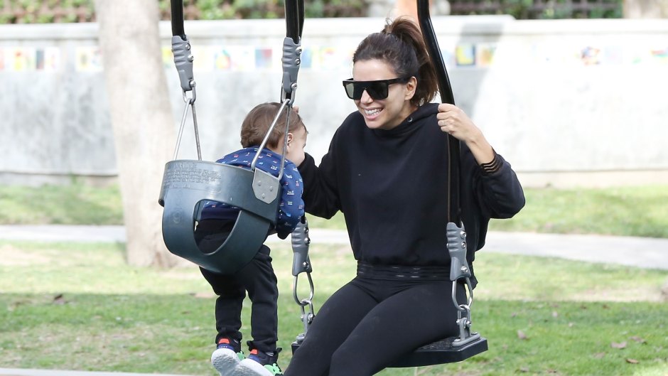 Eva Longoria spends quality time with adorable son at the park
