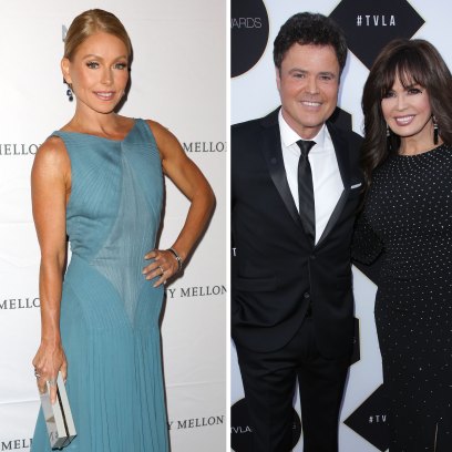 Kelly Ripa Donny and Marie Osmond