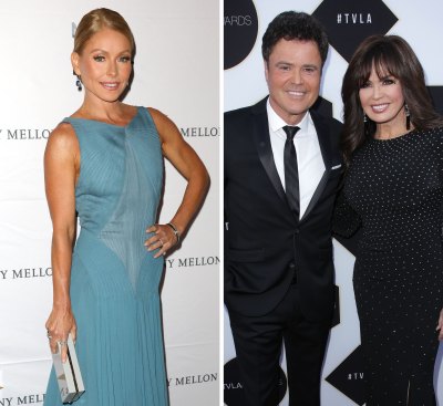 Kelly Ripa Donny and Marie Osmond