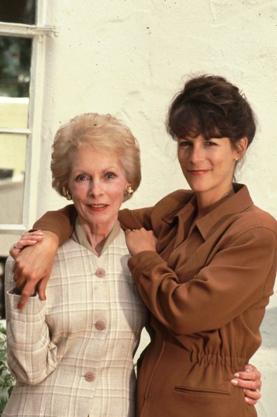 Janet Leigh and Jamie Lee Curtis