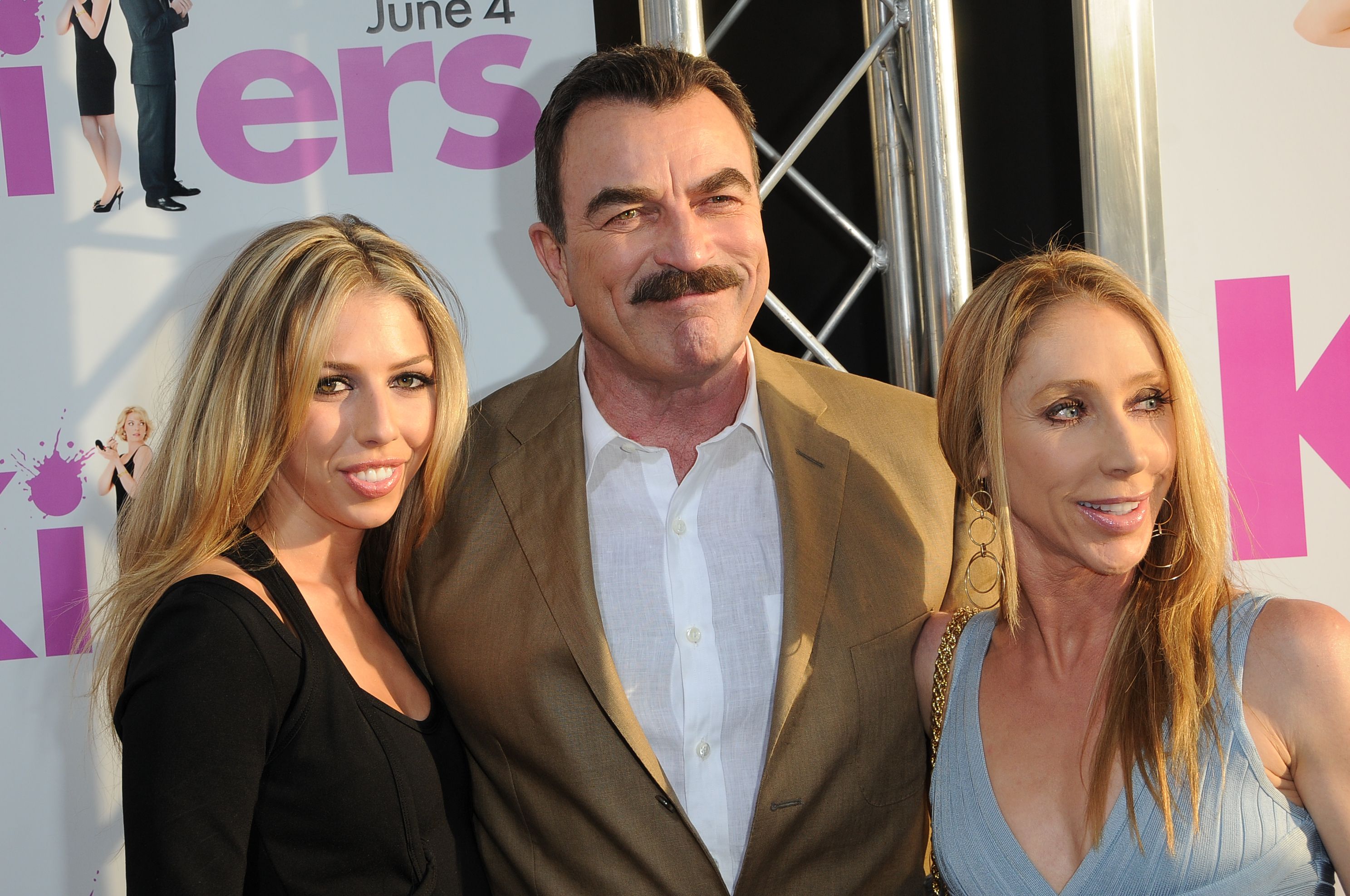 Tom Selleck With Wife Jillieand Daughter Hannah