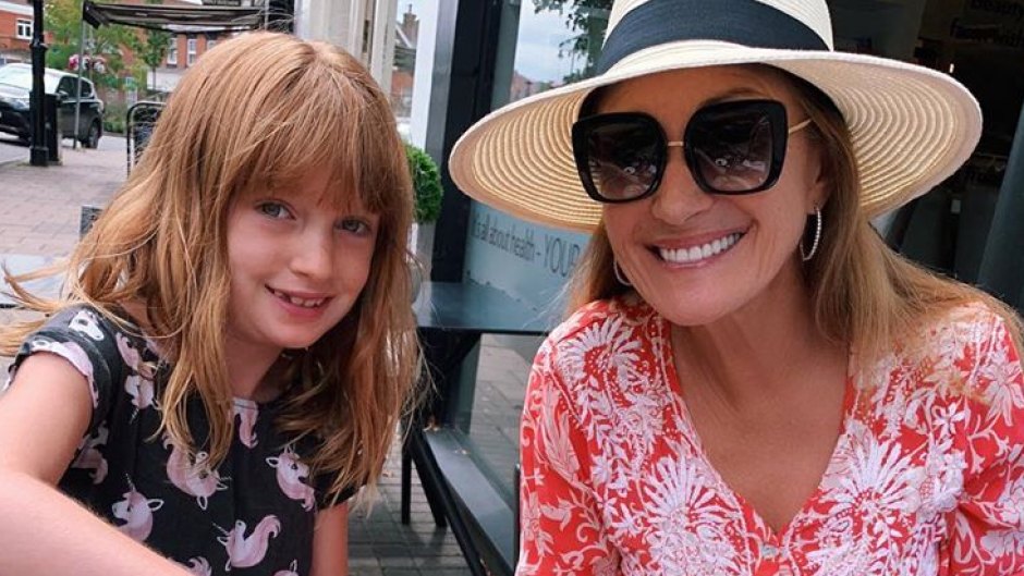 Jane Seymour and granddaughter Willow