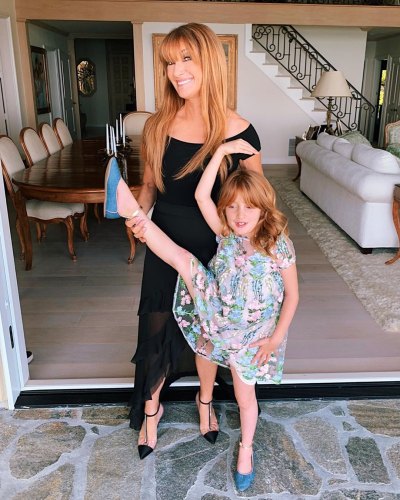 Jane Seymour and granddaughter Willow