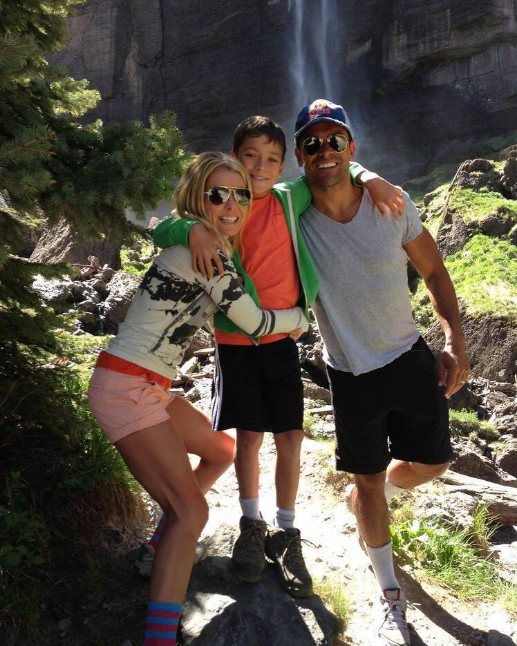 ripa esther consuelos wise gushes throwback vacationed closerweekly kellyripa