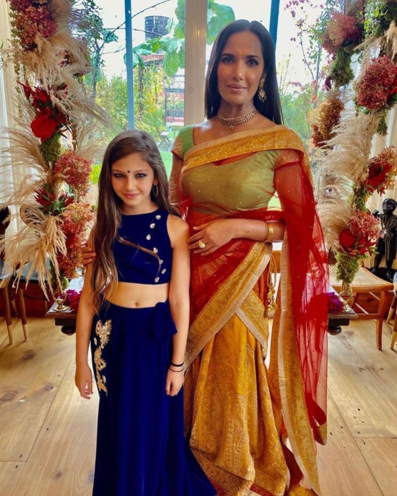 Padma Lakshmi and daughter Krishna