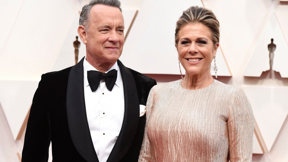 Tom Hanks and Rita Wilson on 2020 Oscars red carpet