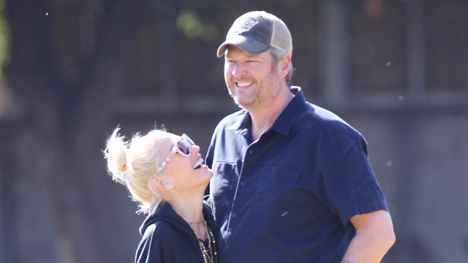 Gwen Stefani and Blake Shelton pack on the PDA at Griffith Park in Los Angeles