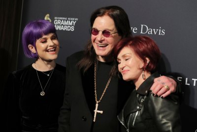 Kelly, Sharon and Ozzy Osbourne