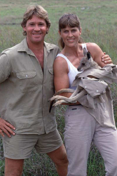 Terri Irwin and Steve Irwin