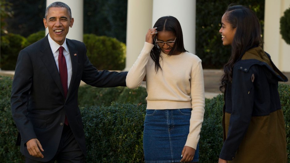 Barack Obama and family