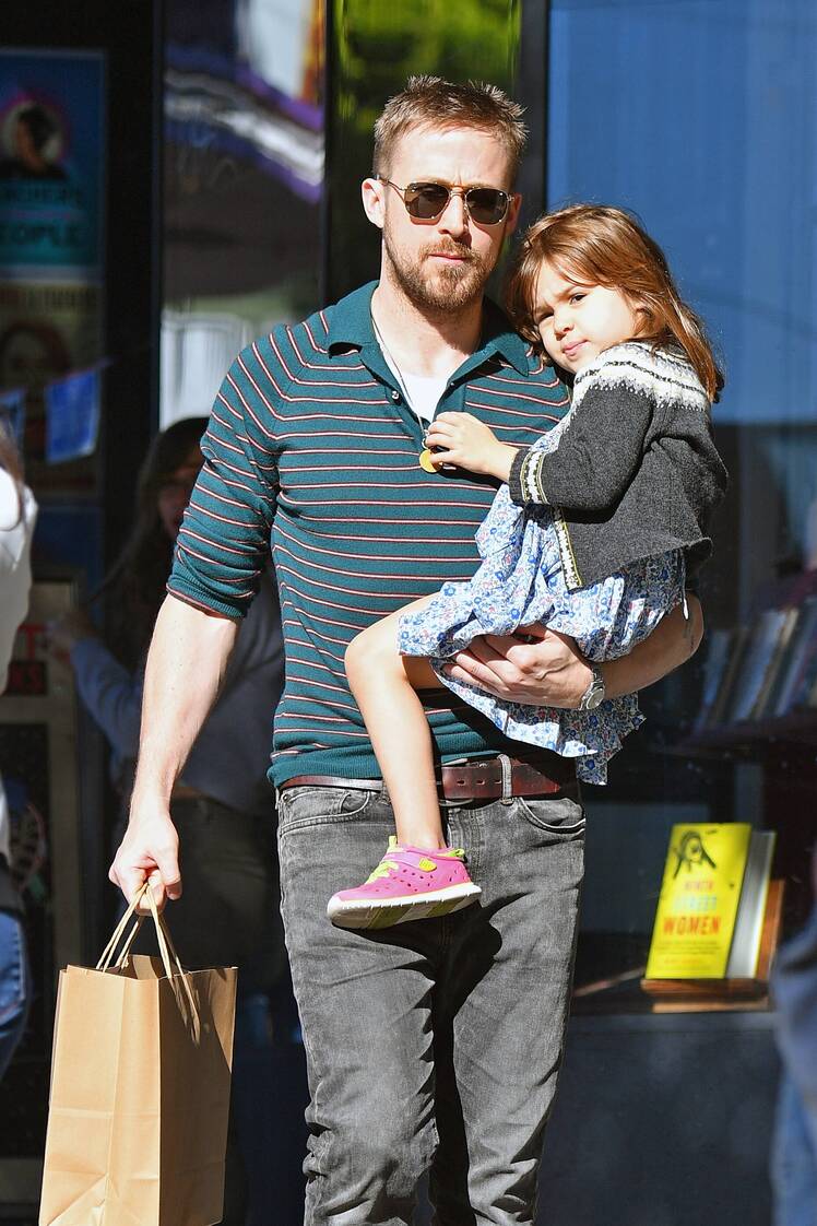 Eva Mendes And Ryan Gosling s Cutest Photos With Their 2 Kids Closer eva-mendes-and-ryan-gosling-s-cutest-photos-with-their-2-kids-closer