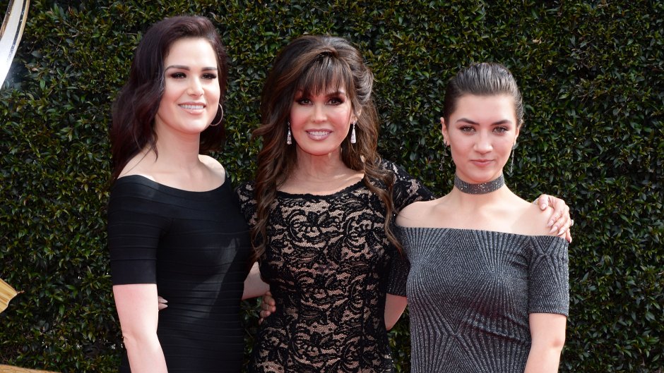 Marie Osmond and daughters