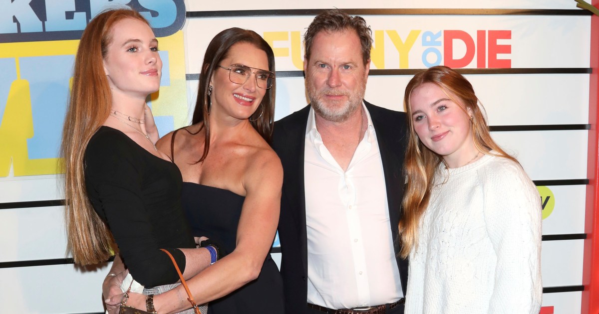 Brooke Shields on Quarantine With Husband Chris Henchy and Daughters
