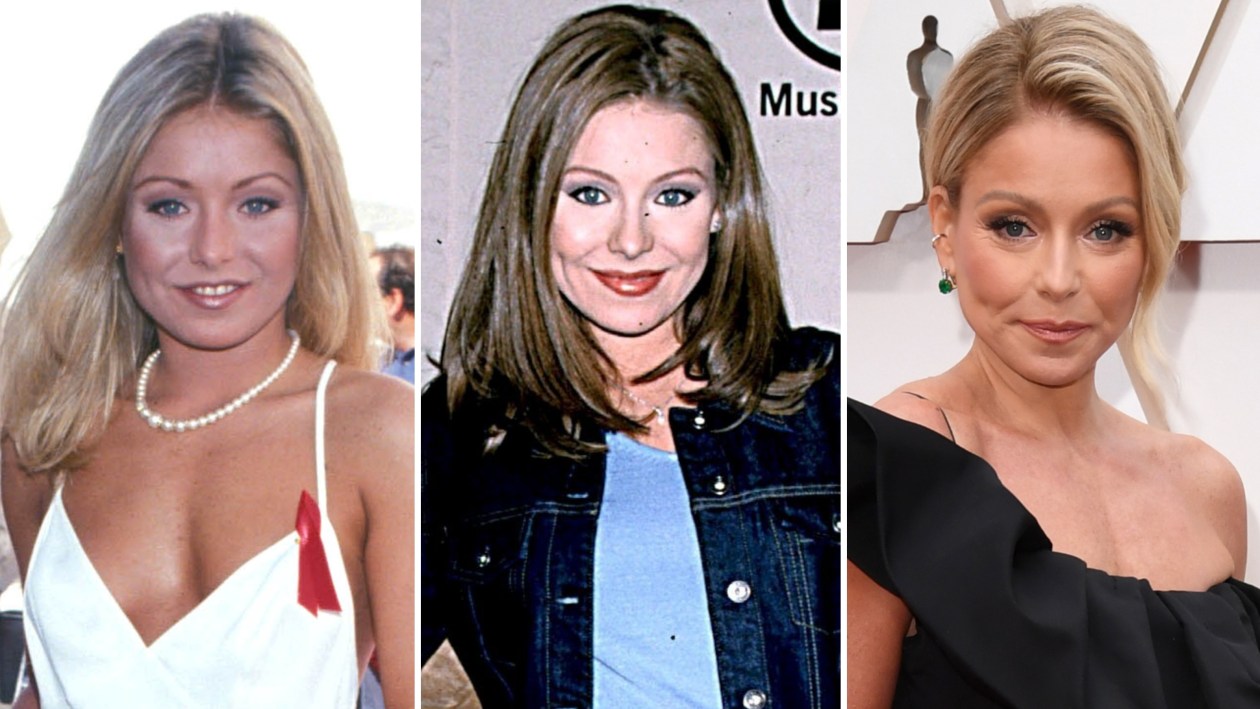 1. Kelly Ripa's Blue Hair Color Transformation - wide 9