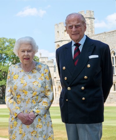 Queen Elizabeth II and Prince Philip, Windsor Castle, Berkshire, UK - 09 Jun 2020