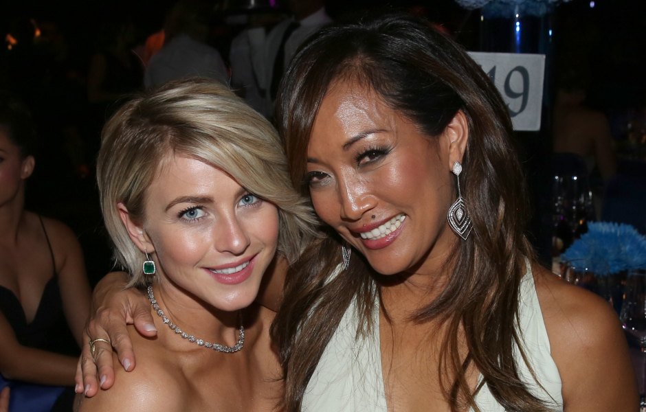 Julianne House and Carrie Ann Inaba