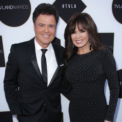 Marie and Donny Osmond