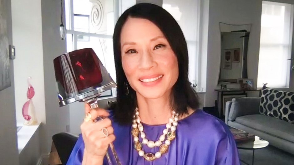 Lucy Liu honored with the Icon Award during the Virtual China Fashion Gala