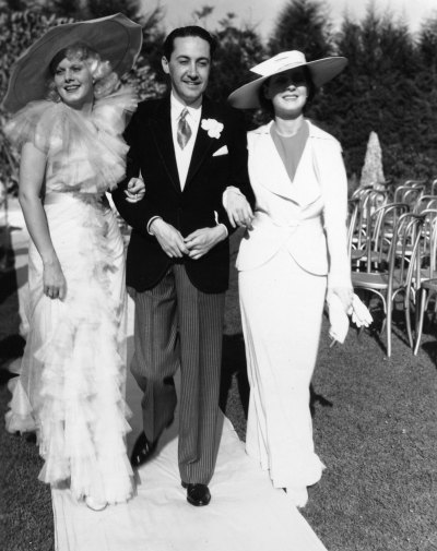 Jean Harlow, Norma Shearer and Irving