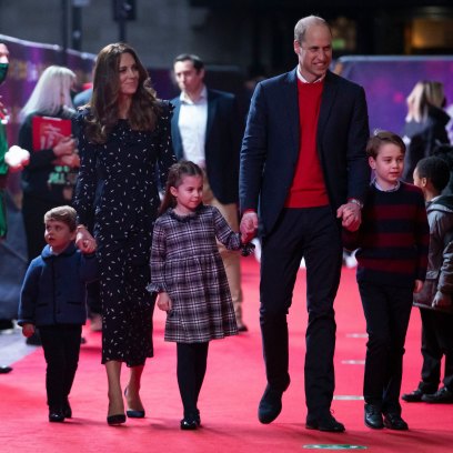 Prince William and Duchess Kate Walk Red Carpet With Kids: Photos