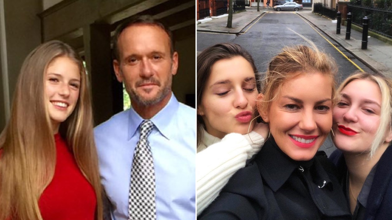 Tim McGraw and Faith Hill's Kids Meet the Stars' 3 Daughters
