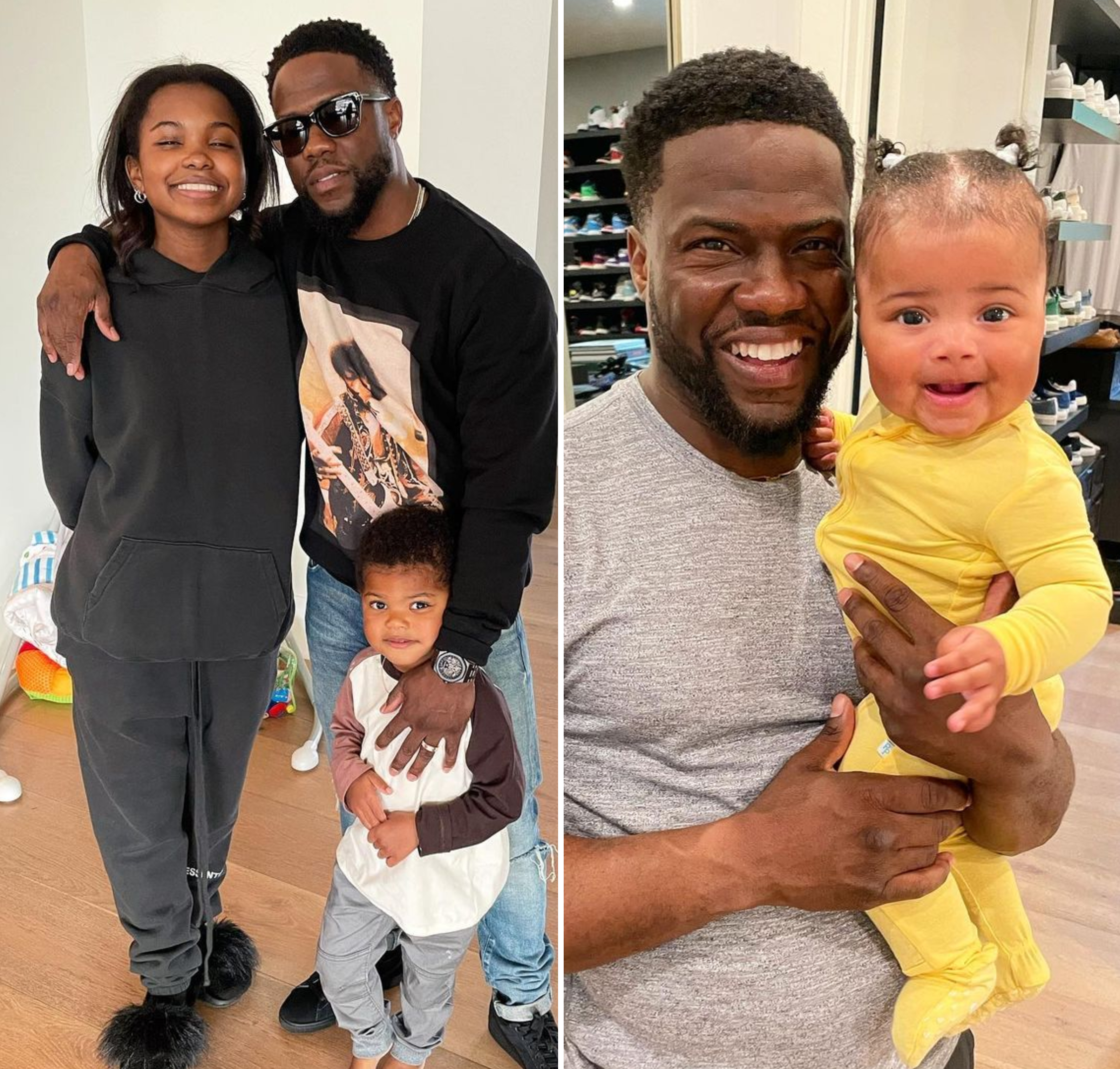 Kevin Hart S Cutest Photos With His Kids And Blended Family