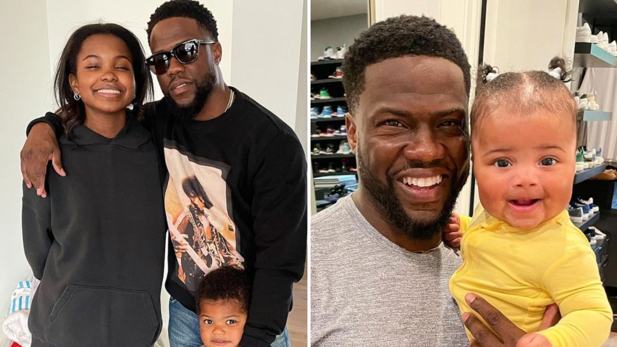 Kevin Hart's Cutest Photos With His Kids and Blended Family | Closer Weekly
