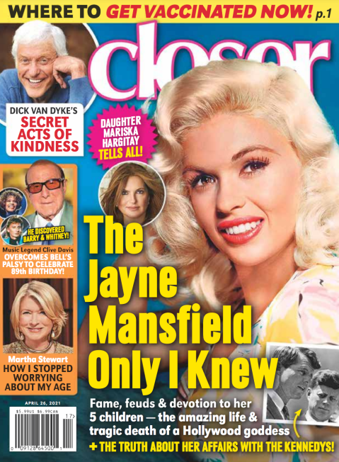 Who is jayne mansfields daughter