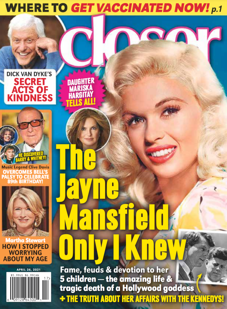 Jayne who children are mansfields Jayne Mansfield