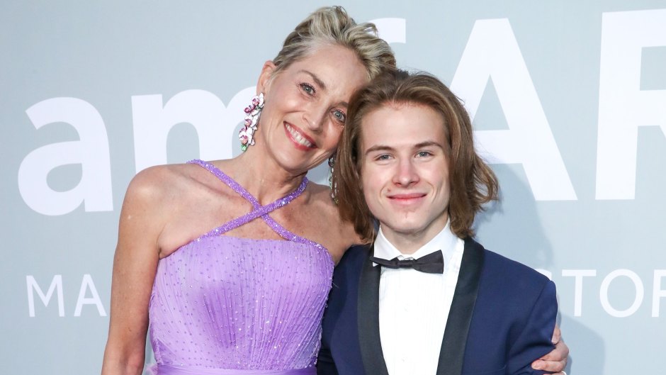 sharon-stone-and-son-roan-make-rare-outing