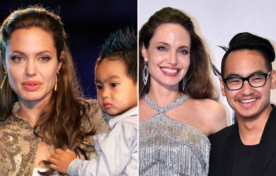 Angelina Jolie and Maddox Jolie-Pitt