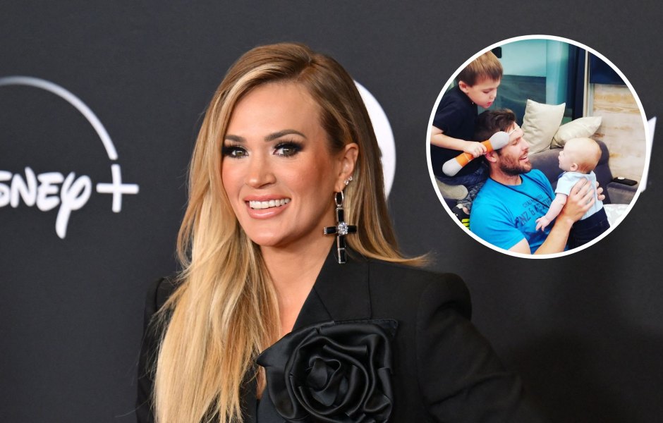 Carrie Underwood and Mike Fisher's Cutest Moments With Their Kids