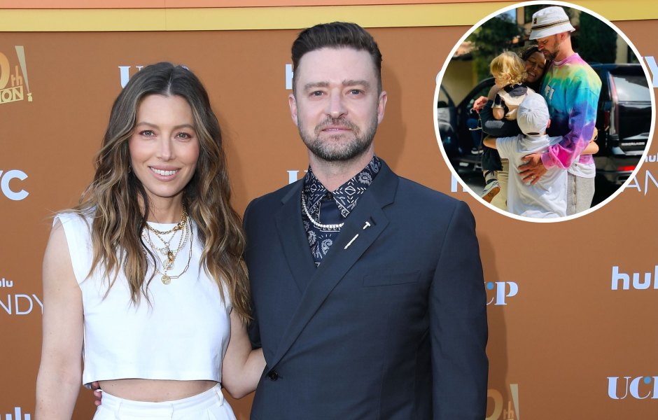 Justin Timberlake’s Kids Silas and Phineas With Jessica Biel