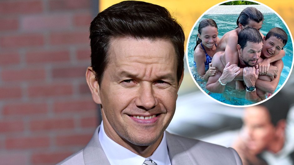 Mark Wahlberg Is a Protective Father! See the Actor's Sweetest Photos With His 4 Children