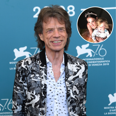 Mick Jagger's Girlfriend Melanie Hamrick Has a Fun Pool Day With Son Deveraux — See the Photos