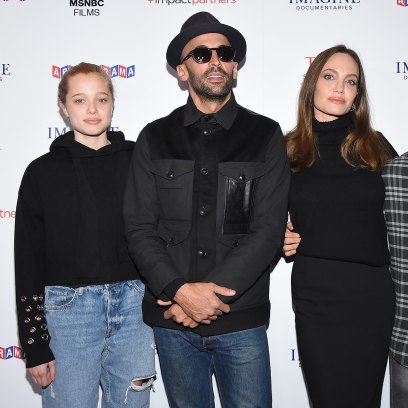 Shiloh-Jolie Pitt Rocks Ripped Jeans and Sweatshirt on Red Carpet