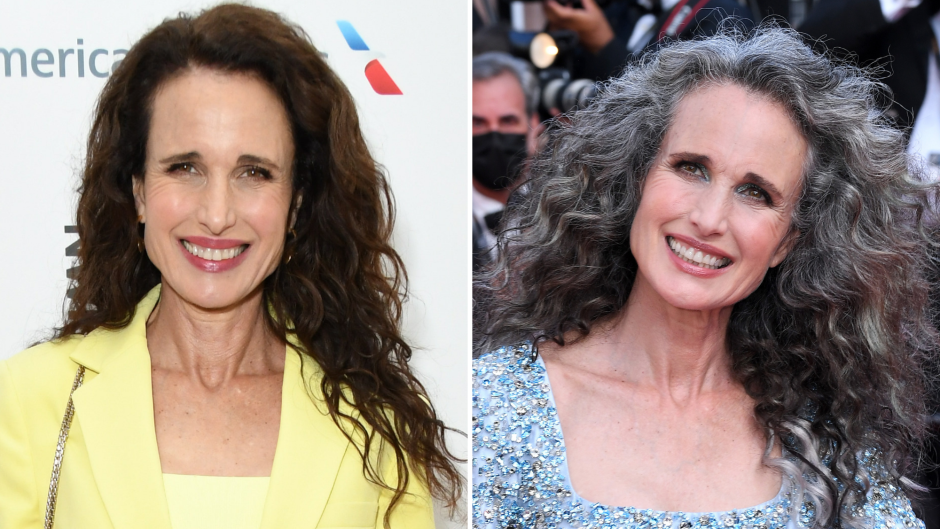 Andie MacDowell Is Embracing Her Gray Hair! See Photos of the Actress Rocking Her New Look