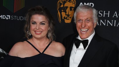 Dick Van Dyke smiles alongside his wife, Arlene Silver