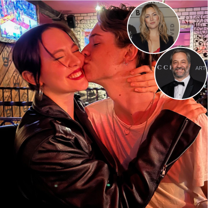 Kate Hudson’s Son Ryder Robinson Shares Sweet PDA Photos With Judd Apatow’s Daughter Iris: ‘Sweets’