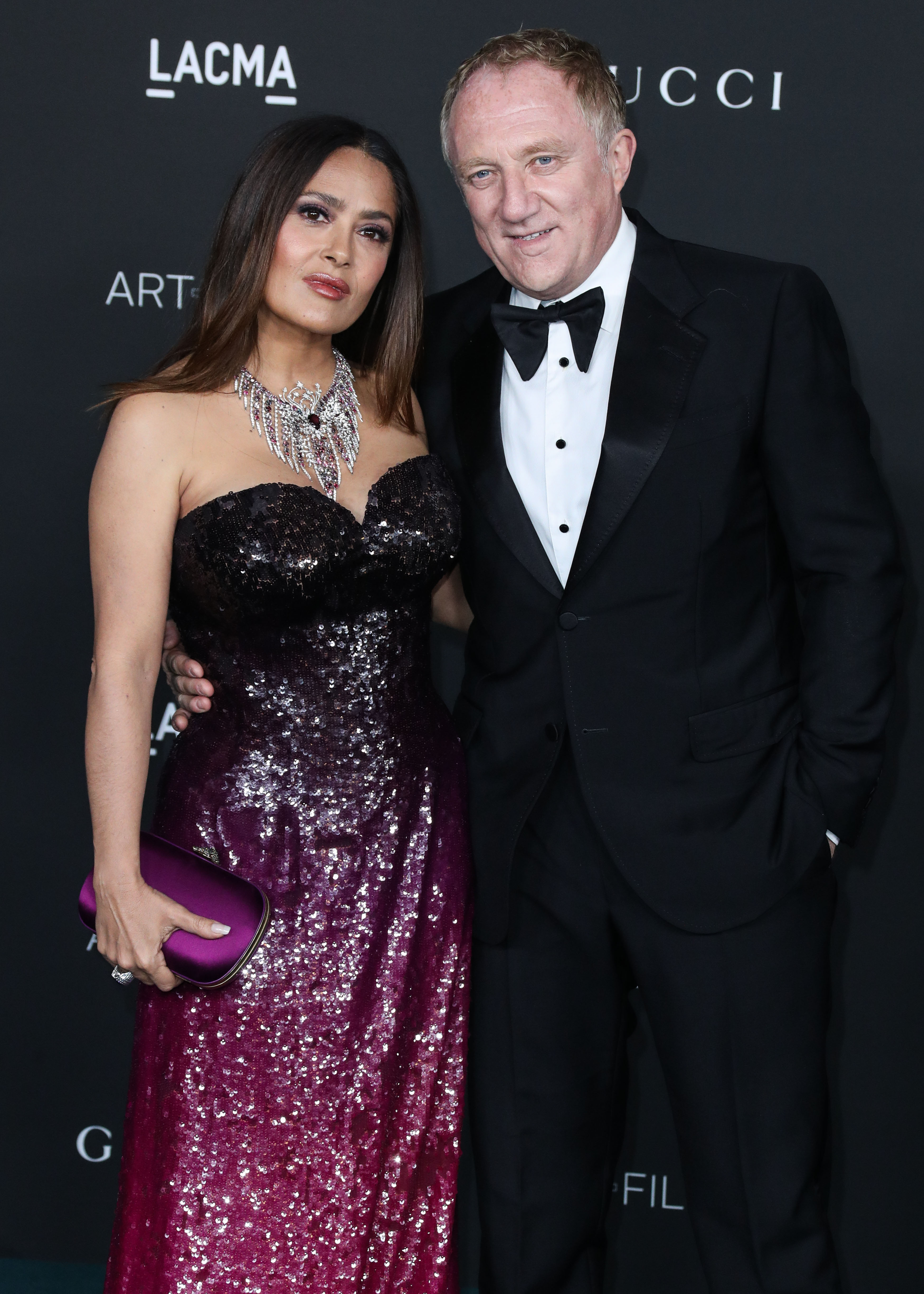 Salma Hayek and Husband's Sweetest Pictures