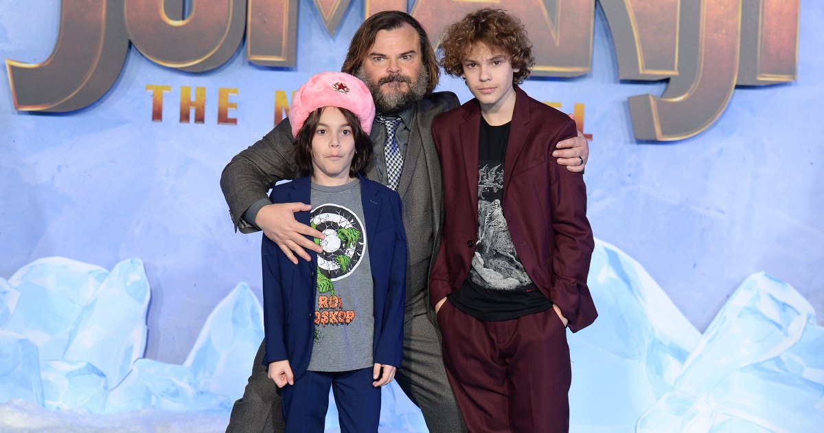 Jack Black: My Teen Sons 'Want to Get as Far Away from Me as Possible