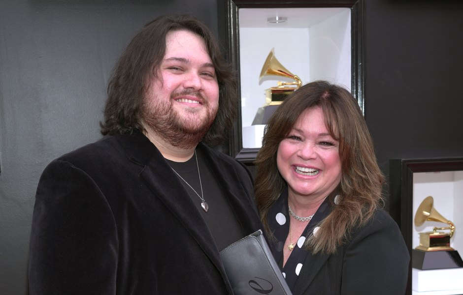 Wolfgang Van Halen, and Valerie Bertinelli attend the 64th Annual GRAMMY Awards