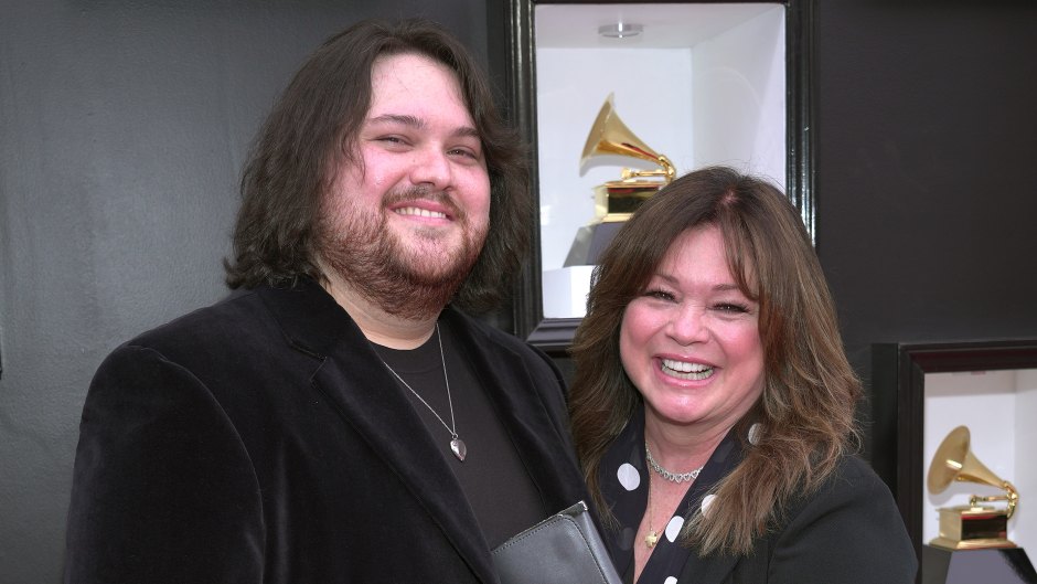 Wolfgang Van Halen, and Valerie Bertinelli attend the 64th Annual GRAMMY Awards