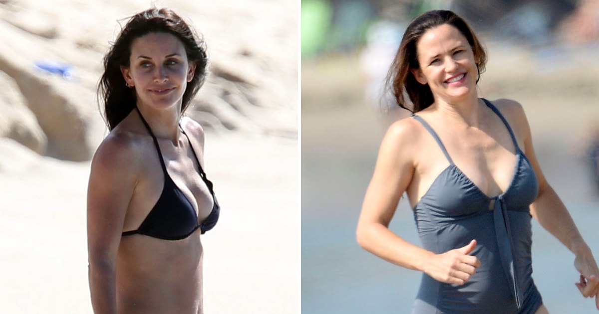 Celebrities Over Age 40 Bikini Photos: Sexy Swimsuit Pictures 