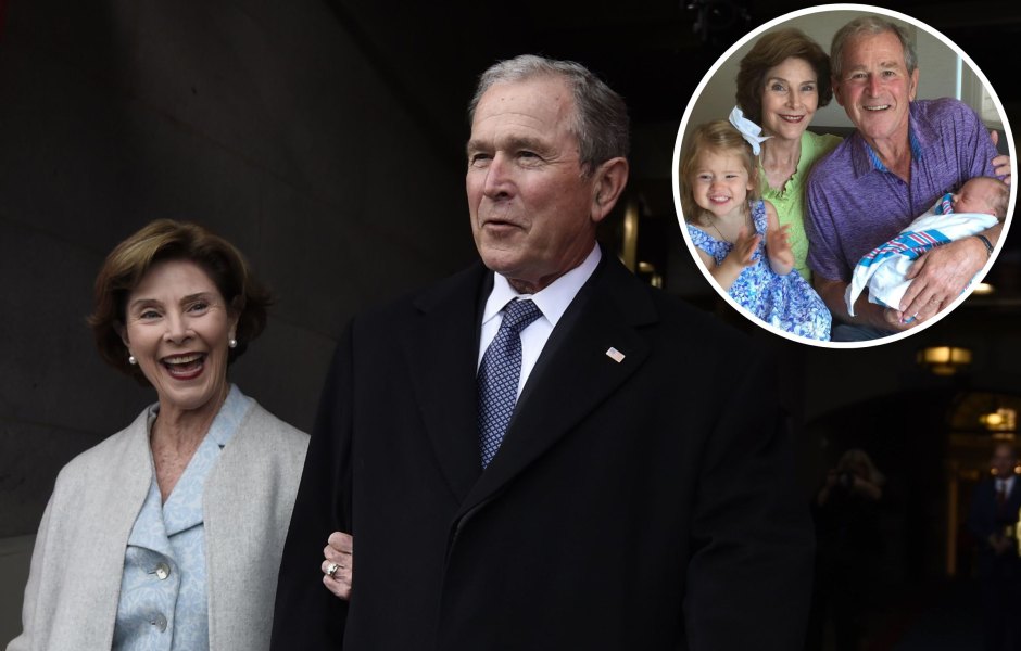 George W. Bush, Laura Bush Quotes About Their Grandkids 