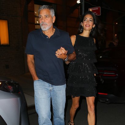 George and Amal Clooney Spotted on Rare Date Night in New York City: See Photos!