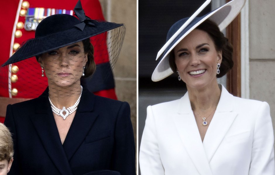 Princess Kate Radiates Regal Elegance in Black Dress at Queen Elizabeth II's Funeral: See Photos