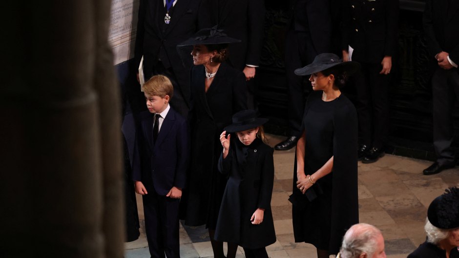 Meghan Markle at Queen Elizabeth's Funeral With Royals: Photos