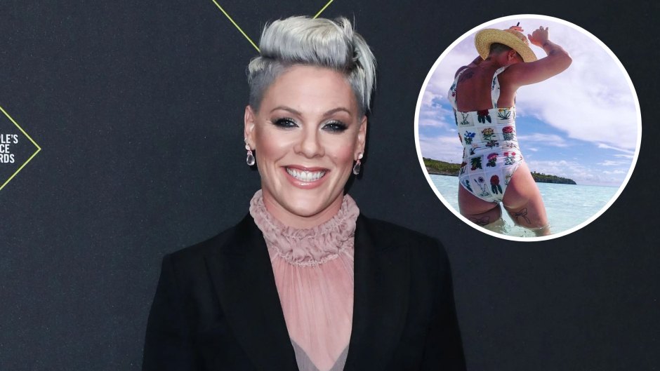 Pink’s Beach Style Is So ‘Perfect!’ See the Singer’s Gorgeous Swimsuit Moments
